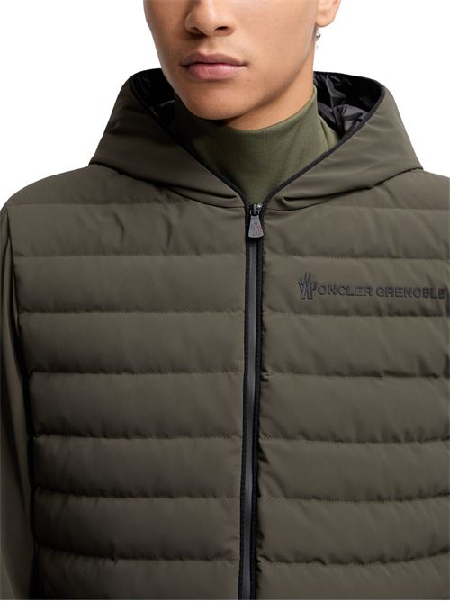 Cardigan con zip MONCLER GRENOBLE | K20978G0003289ALV82H